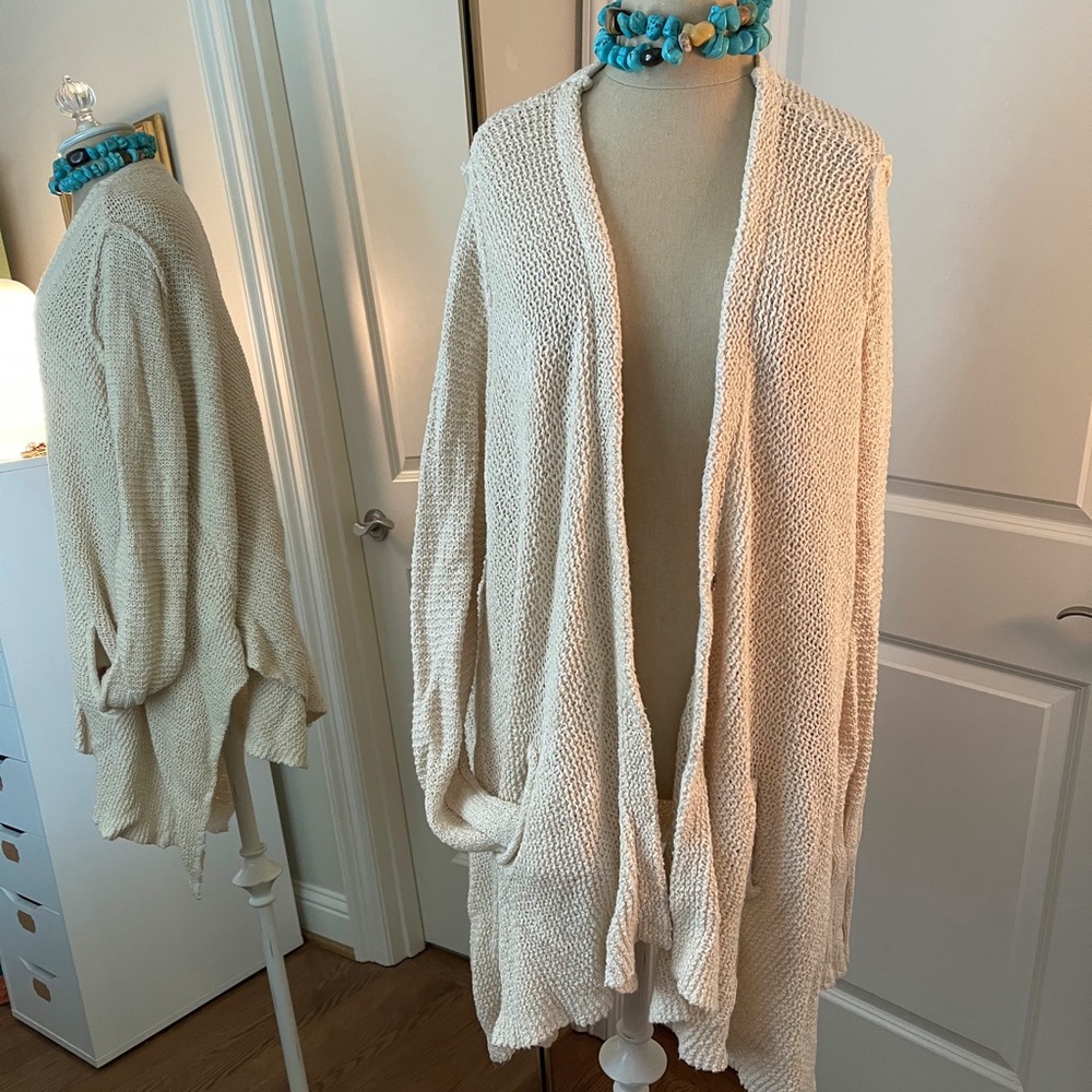 Oversized Free People Fisherman’s Cardigan - Large